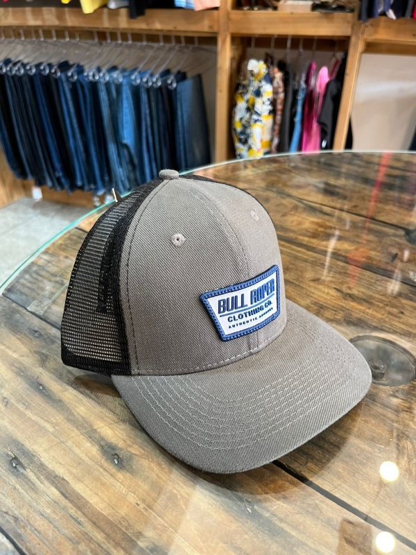 Boné Bull Roper Cinza