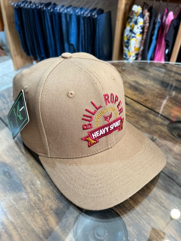Boné Bull Roper Marrom