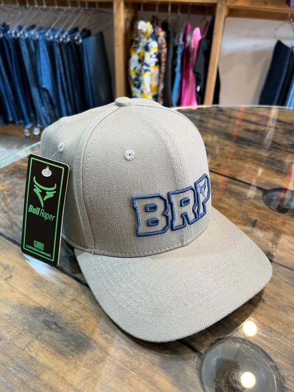Boné Bull Roper Cinza