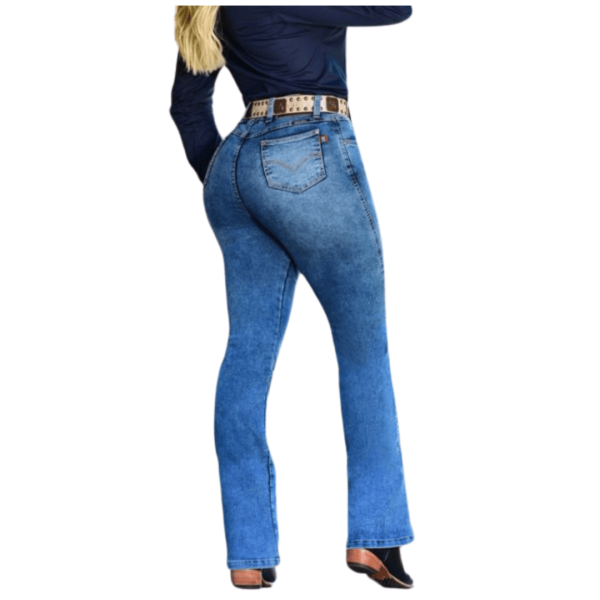 Calça Feminina Race Bull Sky Boot Cut - Image 2