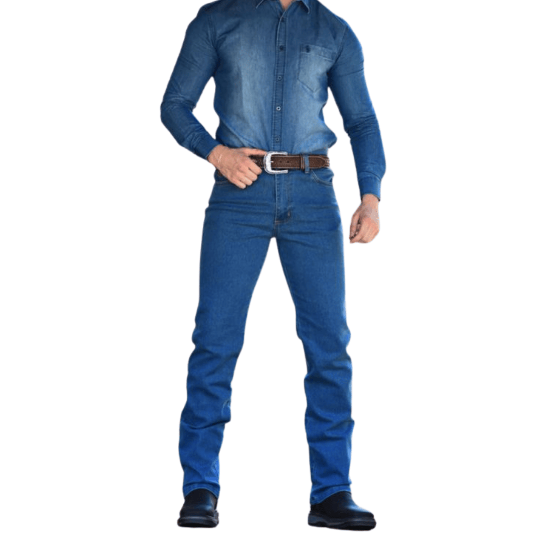 CALÇA RACE BULL DELAVÊ C/ELASTANO