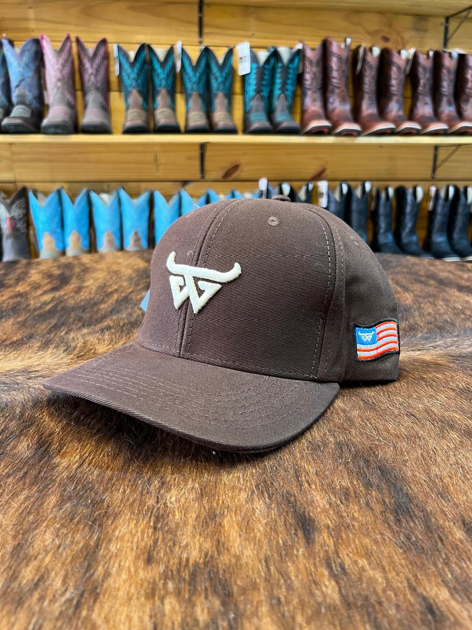 BONÉ BILL WAY MARROM